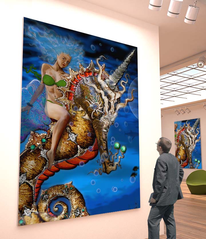 Aquatic Goddess by Doug LaRue