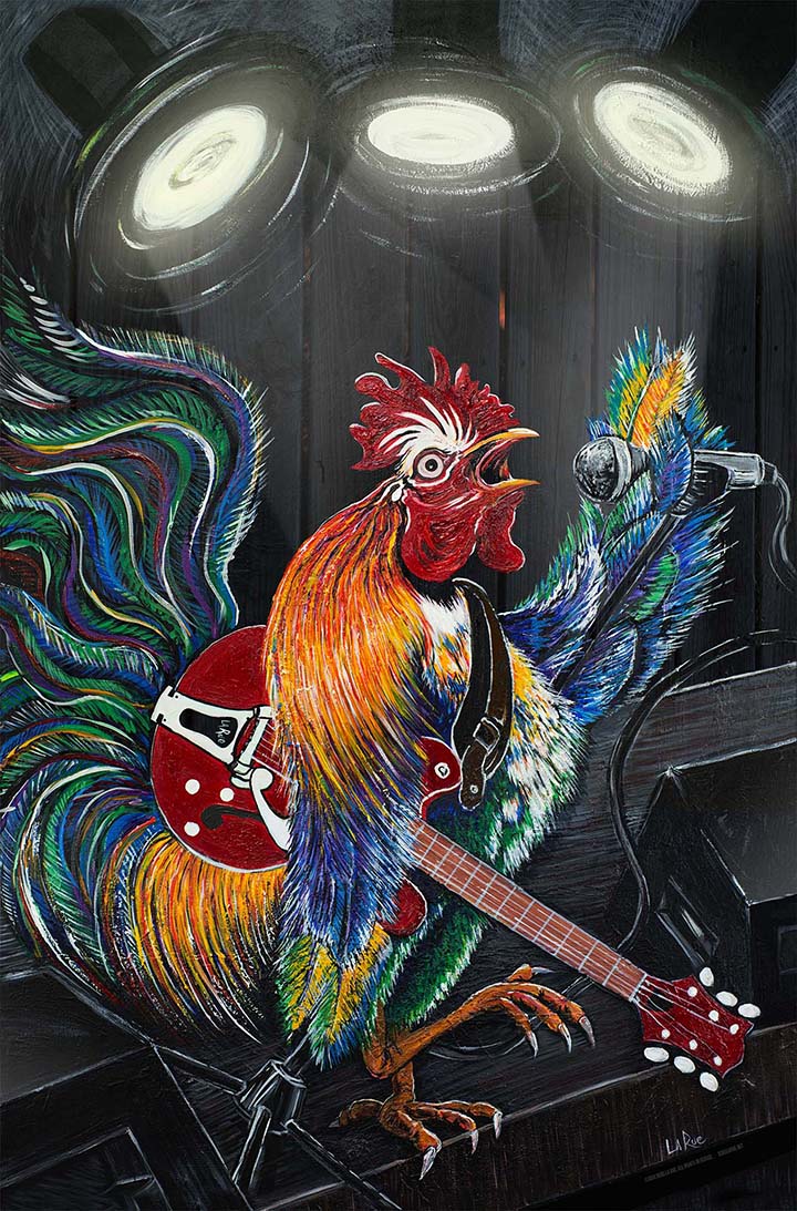 Ruling The Roost Art by Doug LaRue