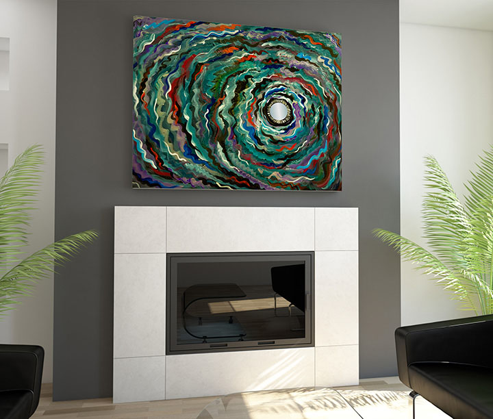 Waking Elephant Painting By Doug LaRue