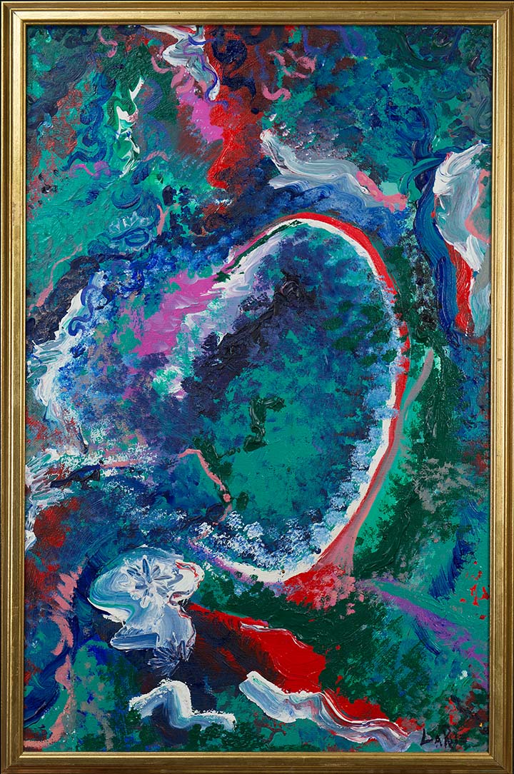 She Dances Painting by Doug LaRue