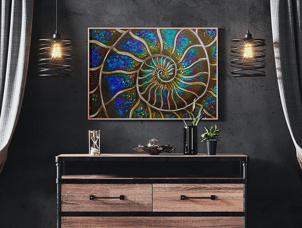Ammonite 2 art by Doug LaRue