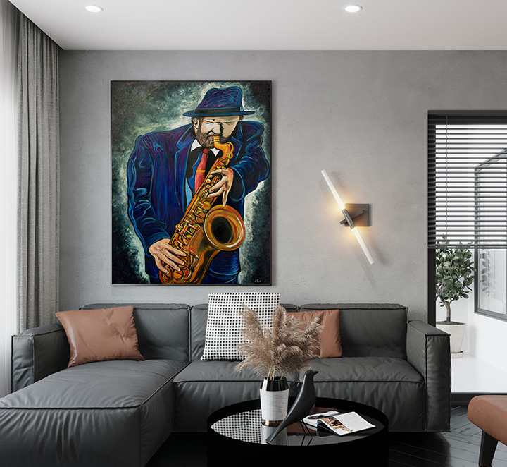 Lawrence art by Doug LaRue