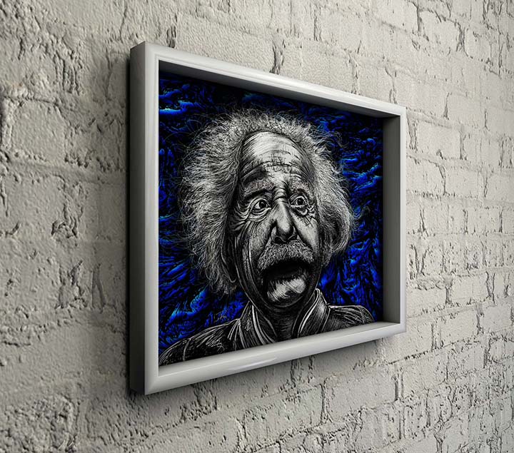 Albert Einstein by Doug LaRue