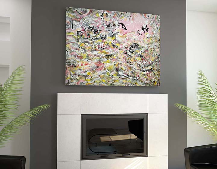 Waking Elephant Painting By Doug LaRue