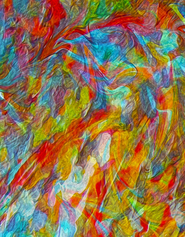 Mardi Gras 11 pm art by Doug LaRue