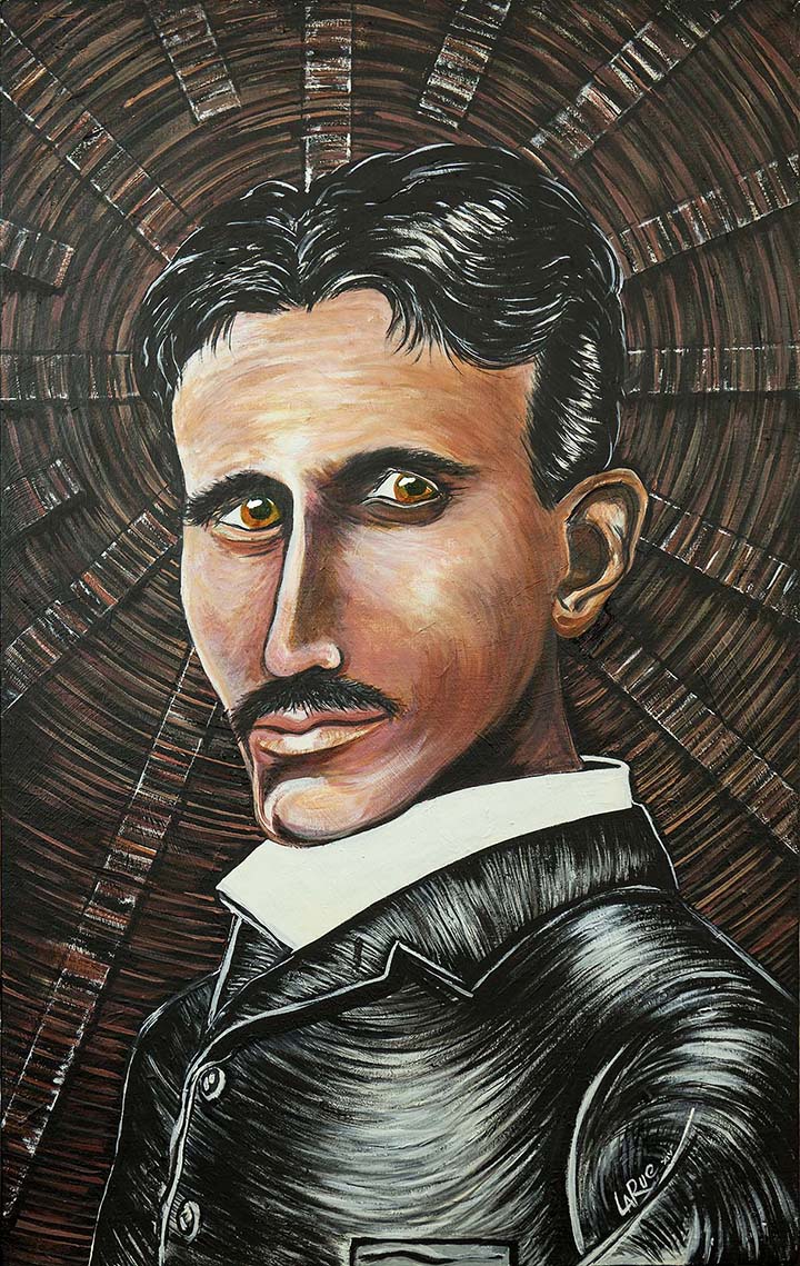 Tesla Art by Doug LaRue
