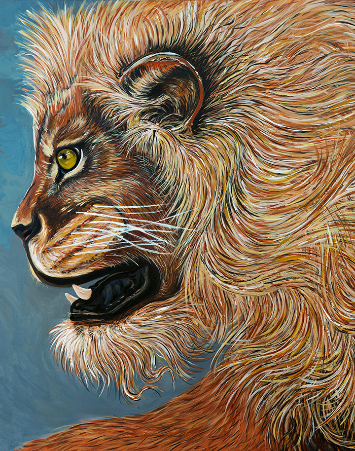 Golden Lion by Doug LaRue