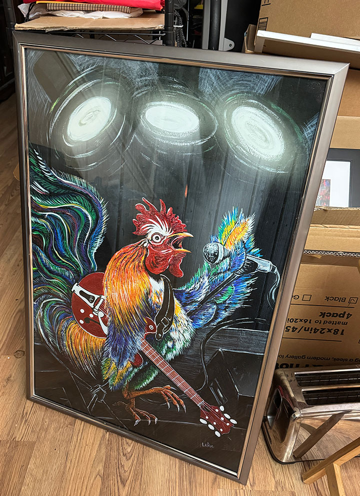 Ruling The Roost Art by Doug LaRue