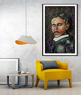 Tesla Art by Doug LaRue
